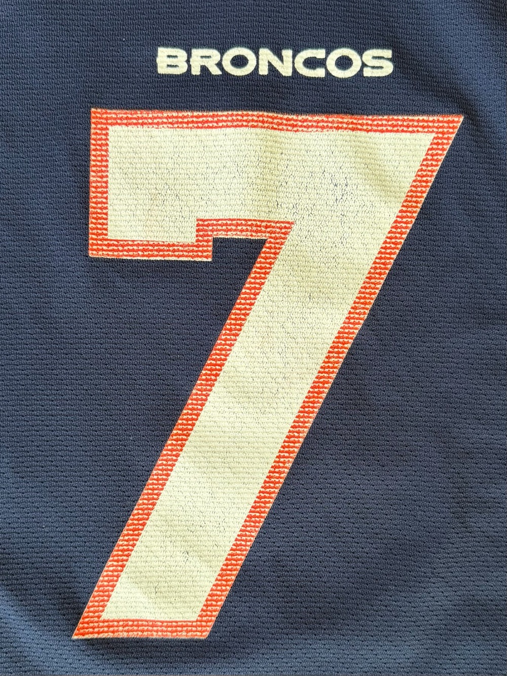 John Elway Denver Broncos ‘90’s Vintage Logo 7 Football Jersey - Picture 4 of 10